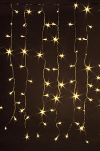 Tenda Luminosa 200 Luci Classiche 5mm Dimensioni 2x1m IP44 (6 Pezzi)