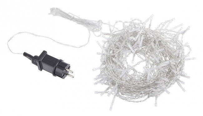 Tenda Luminosa 200 Luci Classiche 5mm Dimensioni 2x1m IP44 (6 Pezzi)