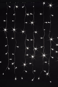 Tenda Luminosa 400 Luci Bianche 5mm Dimensioni 4x1m IP44 (6 Pezzi)