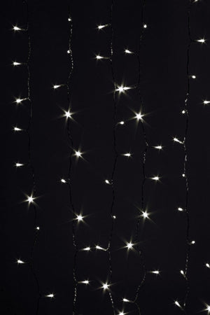 Tenda Luminosa 400 Luci Bianche 5mm Dimensioni 2x2m IP44 (6 Pezzi)