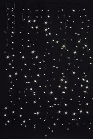 Tenda Luminosa 400 Luci Bianche 5mm Dimensioni 2x2m IP44 (6 Pezzi)