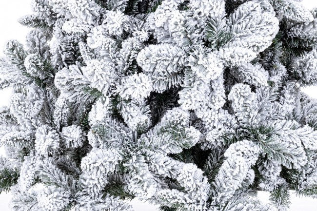 Albero di Natale Norimberga Innevato Altezza 270cm con 1998 Rami