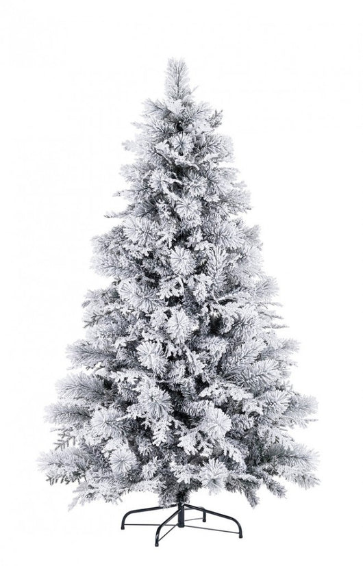 Albero Innevato Salisburgo Altezza 180cm con 410 Rami