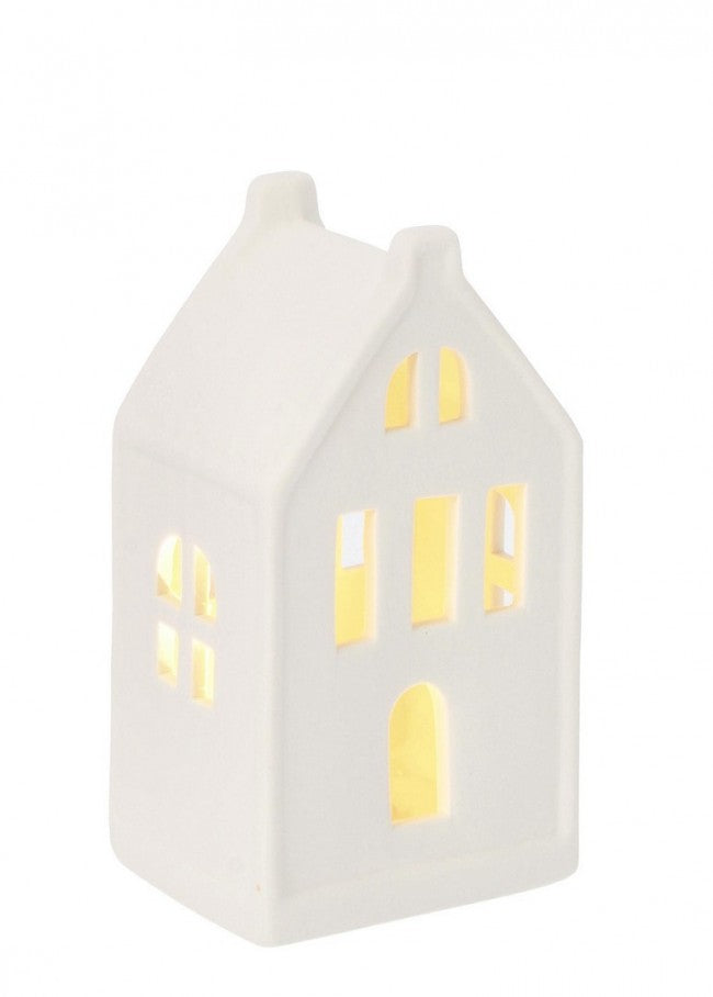 Casa Janis Bianco Altezza 68cm LED (12 Pezzi)