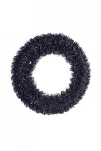 Corona Angelique Nero Diametro 38cm (4 Pezzi)