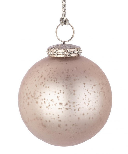 Sfera Elegantia Champagne D80mm (12 Pezzi)