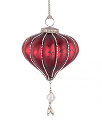 Pendaglio Valiant Design Trottolina Rosso Opaco D95mm (12 Pezzi)