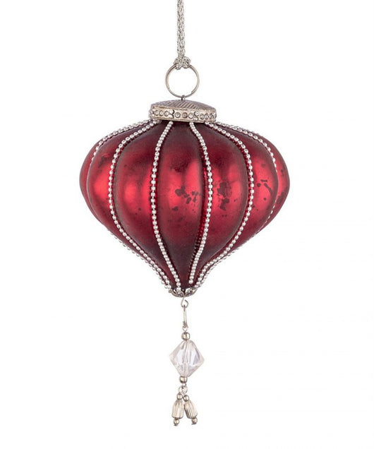 Pendaglio Valiant Design Trottolina Rosso Opaco D95mm (12 Pezzi)