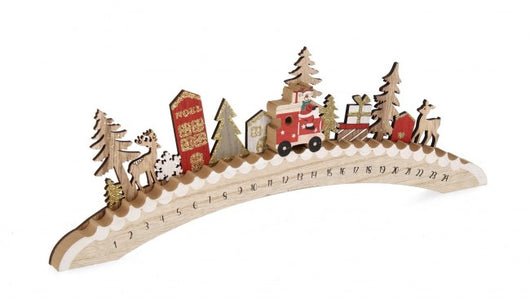 Calendario Avvento Lettie Arco Rosso (12 Pezzi)