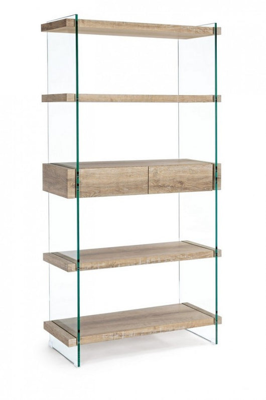 Libreria 4 piani 2 cassetti Line - RAYMOND