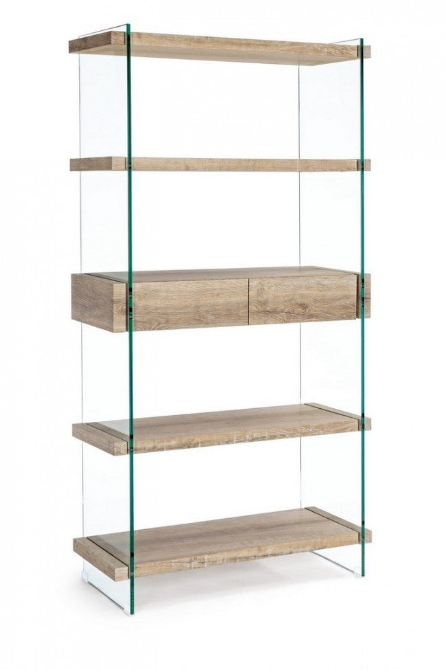 Libreria 4 piani 2 cassetti Line - RAYMOND