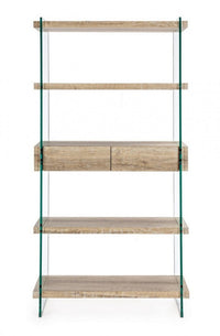 Libreria 4 piani 2 cassetti Line - RAYMOND