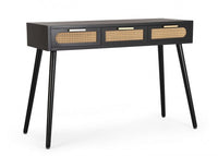 Consolle Legno Nero Industriale da Interno - JOSIE