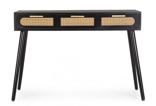Consolle Legno Nero Industriale da Interno - JOSIE