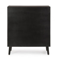 Credenza Legno Nero Boho da Interno - JOSIE