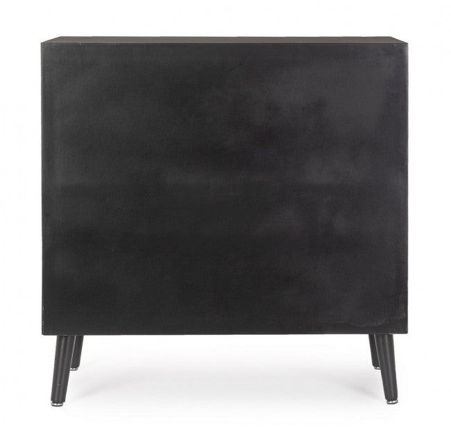 Credenza Legno Nero Boho da Interno - JOSIE