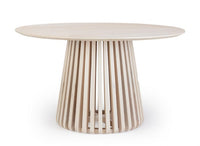 Tavolo Legno Marrone Moderno da Interno 130 cm - ELIJAH