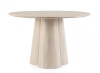 Tavolo Legno Marrone Moderno da Interno 120 cm - ELIJAH