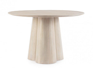 Tavolo Legno Marrone Moderno da Interno 120 cm - ELIJAH