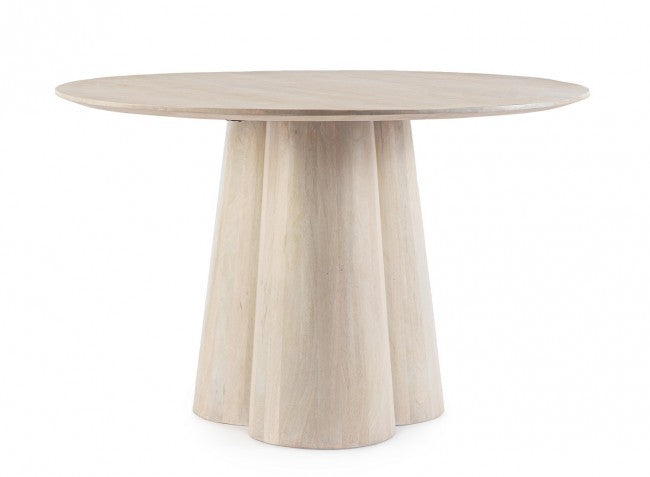 Tavolo Legno Marrone Moderno da Interno 120 cm - ELIJAH