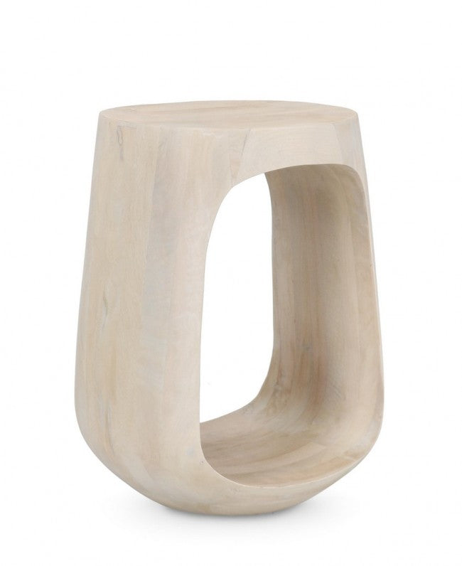Tavolino Legno Marrone Moderno da Interno 33 cm - ELIJAH