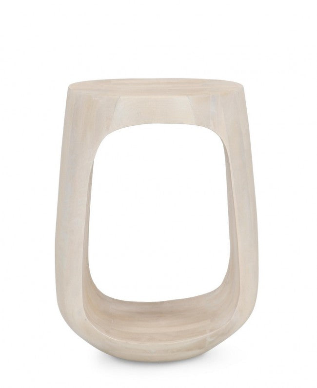 Tavolino Legno Marrone Moderno da Interno 33 cm - ELIJAH