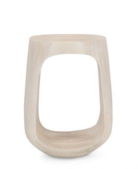 Tavolino Legno Marrone Moderno da Interno 33 cm - ELIJAH