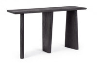 Consolle Legno Nero Moderna da Interno 130x40 - ALEXIA