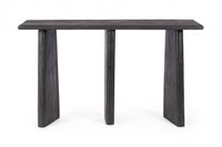 Consolle Legno Nero Moderna da Interno 130x40 - ALEXIA