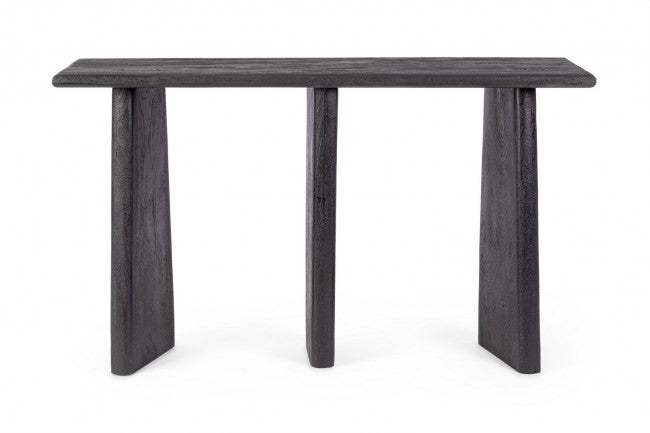 Consolle Legno Nero Moderna da Interno 130x40 - ALEXIA