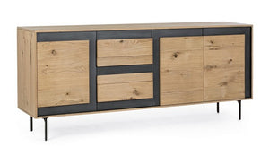 Credenza Legno Marrone Industriale da Interno - WHITECAFÉ