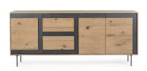 Credenza Legno Marrone Industriale da Interno - WHITECAFÉ