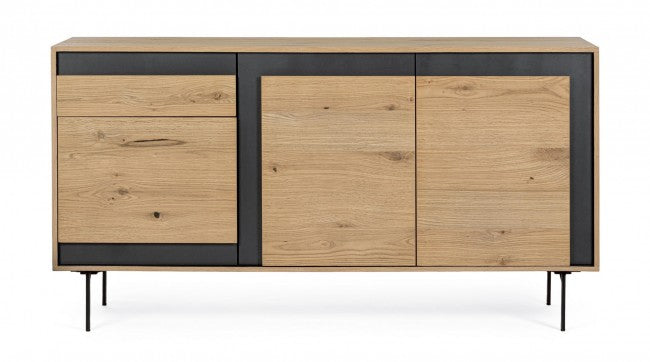 Credenza Legno Marrone Industriale da Interno - WHITECAFÉ