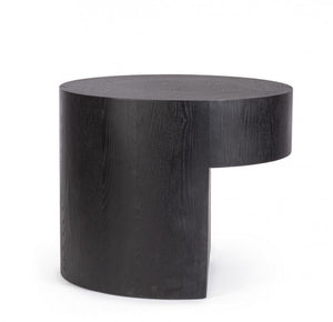 Tavolino Legno Nero Moderno da Interno 50 cm - WHITECAFÉ