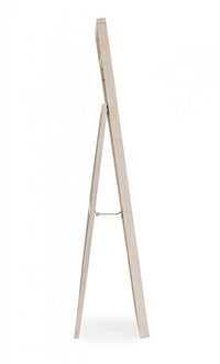 Specchio da Terra Legno Naturale Trasparente Rustico - LENA