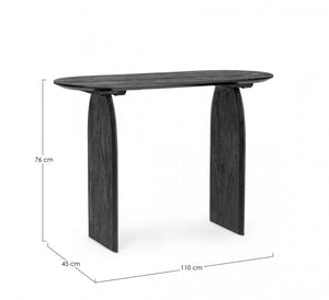 Consolle Legno Nero Moderna da Interno - MAXIM