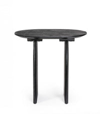 Tavolino Legno Nero Moderno da Interni 60x45 cm - MAXIM