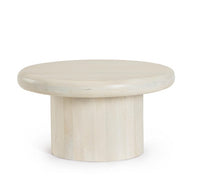 Tavolino Legno Marrone Moderno da Interno 75 cm - CELESTIAL