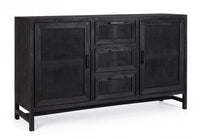 Credenza Legno Nero Industriale da Interno - STANLEY