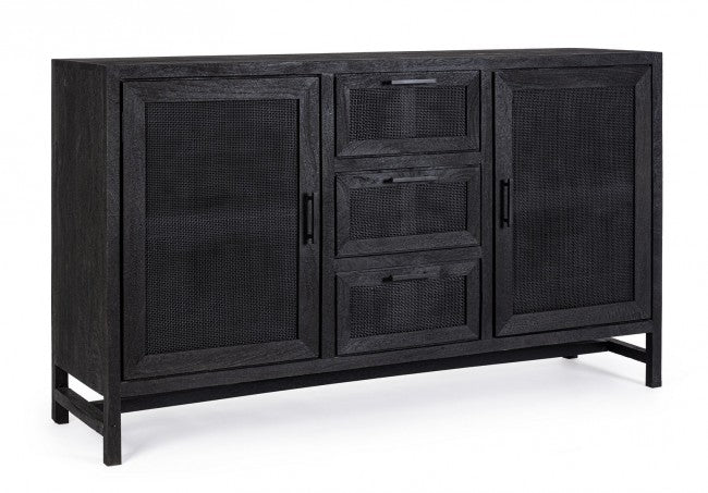 Credenza Legno Nero Industriale da Interno - STANLEY