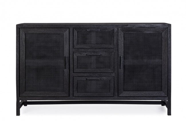 Credenza Legno Nero Industriale da Interno - STANLEY