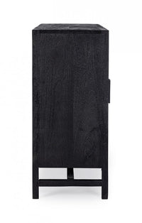 Credenza Legno Nero Stile Industriale da Interno - STANLEY