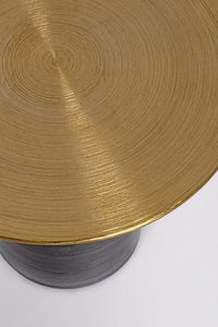 Tavolino Acciaio Nero Industriale da Interni 45 cm - HARMONY