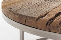 Tavolini Bassi Legno Marrone Industriale da Interno - ELLIOTT