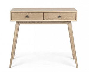 Consolle 2 Cassetti Legno Marrone Moderna da Interno - ALEXANDRA