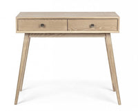 Consolle 2 Cassetti Legno Marrone Moderna da Interno - ALEXANDRA