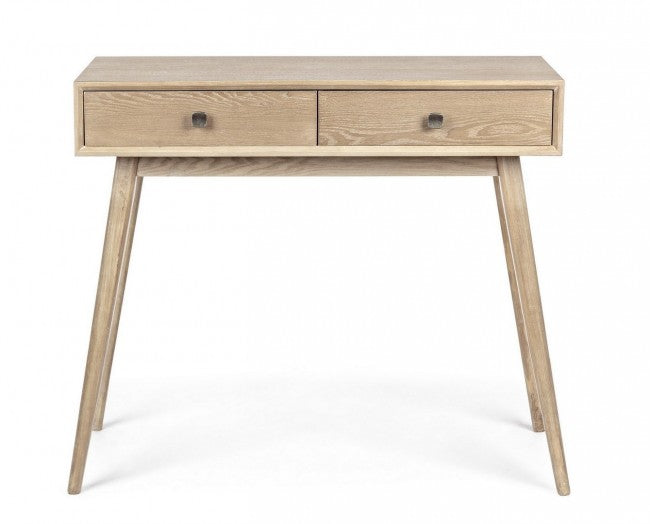 Consolle 2 Cassetti Legno Marrone Moderna da Interno - ALEXANDRA