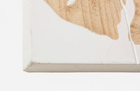 Specchio Legno Bianco Boho da Interno - FLORA