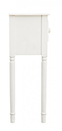 Set 2 Porta Lampada Legno Bianco Rustico da Interno - CLARA