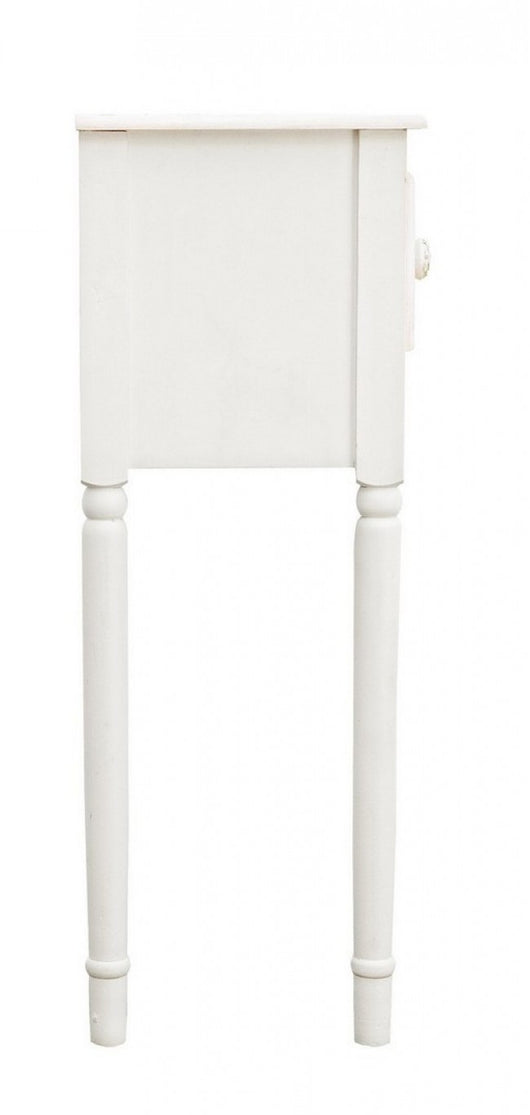 Set 2 Porta Lampada Legno Bianco Rustico da Interno - CLARA